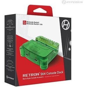 Hyperkin RetroN S64 Console Dock for Nintendo Switch (Lime Green)