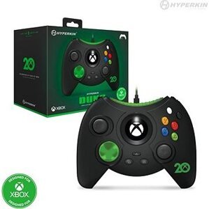 Hyperkin Duke Wired Controller for Xbox Series|One/Windows 11|10 (Xbox 20th Ann.LE) (Black) Official