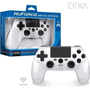 Cirka NuForce Wireless Game Controller for PS4/PC/Mac (White)