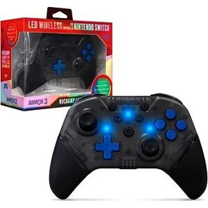 Armor3 NuChamp Wireless Controller for Nintendo Switch (Grey LED)