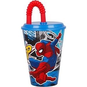 Téglik so slamkou 430 ml – Spiderman