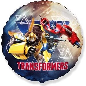 Balón fóliový – 45 cm guľatý – Transformers