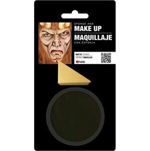 Čierny Make-Up s hubkou – Halloween – 9 g