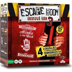 Escape room 3: úniková hra – 4 scenáre