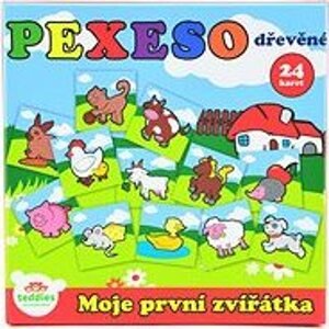 Teddies Pexeso Moje prvé zvieratká