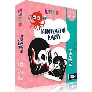 Kvído – Kontrastné karty zvieratká