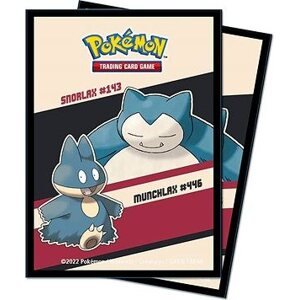 Pokémon UP: GS Snorlax Munchlax – Deck Protector obaly na karty 65 ks