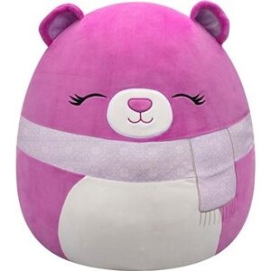 Squishmallows Medveď so šálom Crisanta