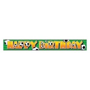 Banner – girlanda narodeniny – happy birthday – futbal – 365 cm