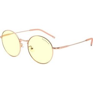 GUNNAR Ellipse Rosegold, jantárové sklá