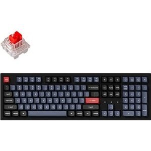 Keychron K10 Pro RGB Backlight Red Switch – Black – US