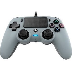 Nacon Wired Compact Controller PS4 – strieborný