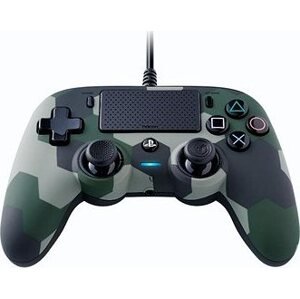 Nacon Wired Compact Controller PS4 – zelená kamufláž