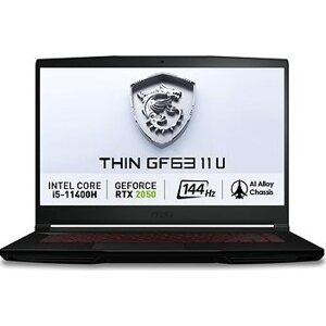 MSI GF63 Thin 11UCX-1616CZ kovový