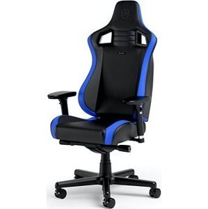 Noblechairs EPIC Compact, čierna/carbon/modrá