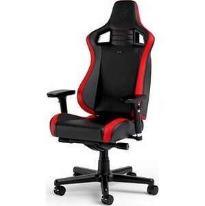 Noblechairs EPIC Compact, čierna/carbon/červená