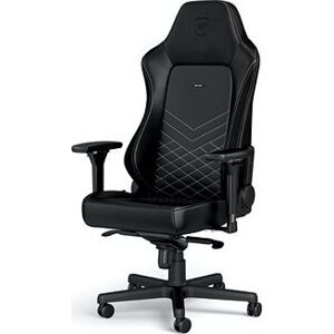 Noblechairs HERO, čierna/platinovo biela