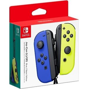 Nintendo Switch Joy-Con ovládače Blue/Neon Yellow