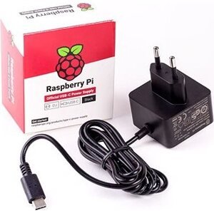 RASPBERRY PI 4 – 5 V/3 A čierny