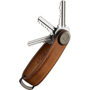 ORBITKEY Key Organiser 2.0 Crazy Horse – Chestnut Brown