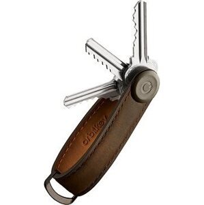 ORBITKEY Key Organiser 2.0 Crazy Horse – Oak Brown