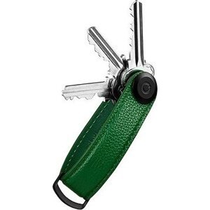 ORBITKEY Key Organiser 2.0 Pebbled Leather – Emerald