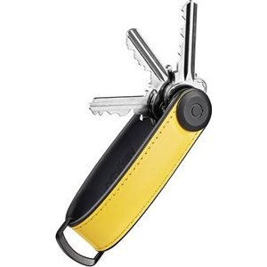 ORBITKEY Key Organizer Leather 2.0 – Solar Yellow