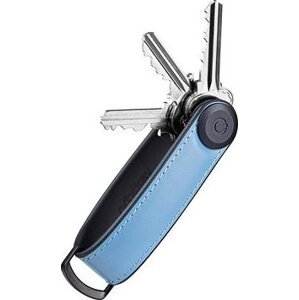 ORBITKEY Key Organizer Leather 2.0 – Lake Blue