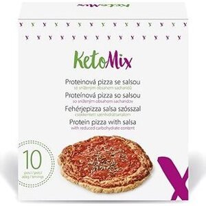 KETOMIX Proteínová pizza so salsou (10 porcií)