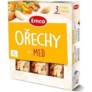 Emco Tyčinka s orechmi a medom 3 × 35 g