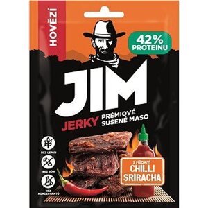 JIM JERKY hovädzie s príchuťou Chilli Sriracha 23 g