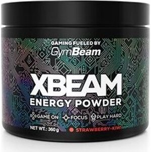 GymBeam XBEAM Energy Powder 360 g, strawberry kiwi