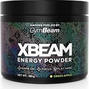 GymBeam XBEAM Energy Powder 360 g, green apple