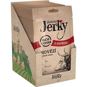 Jihočeské Jerky Hovädzie s korením 20 ks