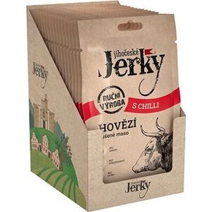 Jihočeské Jerky Hovädzie s chilli 20 ks