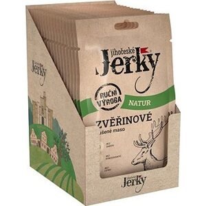 Jihočeské Jerky Zverinové natur 20 ks