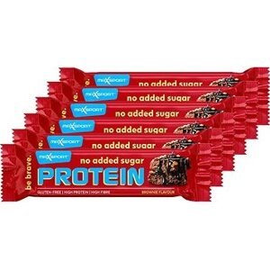 MaxSport Protein no added sugar 6 × 40 g, Brownie