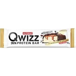 Nutrend QWIZZ Protein Bar 60 g, mandle + čokoláda