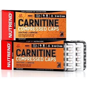 Nutrend Carnitine Compressed Caps, 120 kapsúl