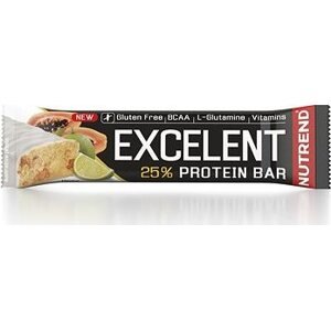 Nutrend EXCELENT protein bar, 85 g, limetka s papájou