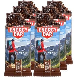 Nutrend Energy bar 6 × 60 g, čokoládové brownies 6 × 60 g