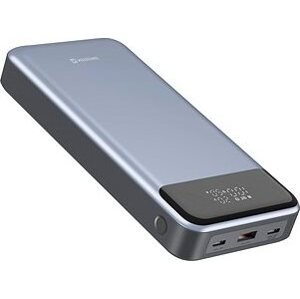 Swissten Power Bank 30000 mAh pre notebooky 133W Power Delivery sivá