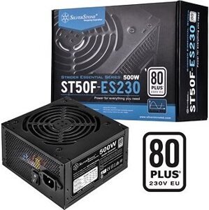 SilverStone Strider Essential 80Plus ST50F-ES230 500 W