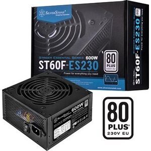 SilverStone Strider Essential 80Plus ST60F-ES230 600 W