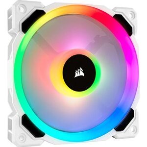 Corsair LL120 RGB 120 mm Dual Light Loop White RGB LED PWM Fan – Single Pack