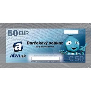 Darčekový poukaz Alza.sk na nákup tovaru v hodnote 50 €